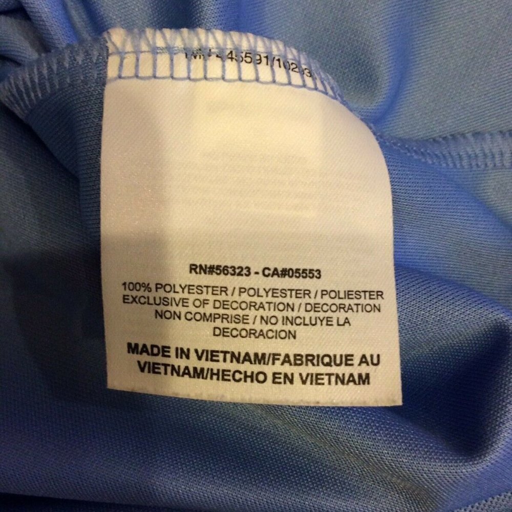 Nike Golf Dri Fit Polo Shirt Men Medium Light Blue - Picture 10 of 11